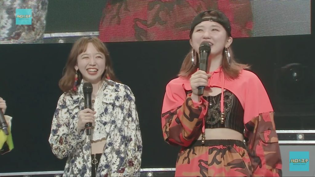 竹内朱莉さんと勝田里奈さん