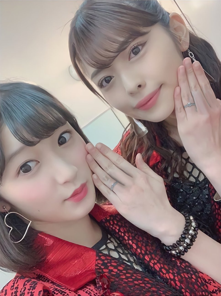 お揃いの指輪